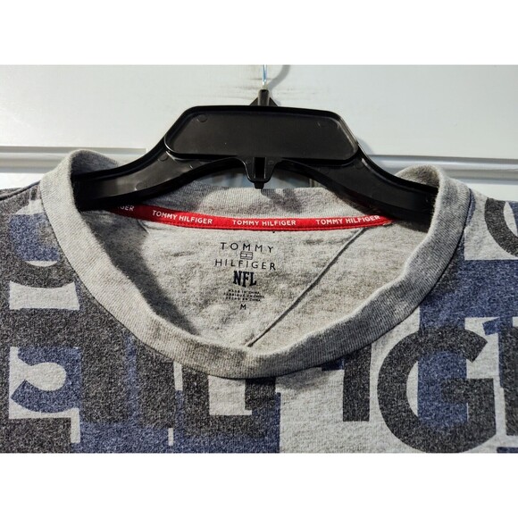 Tommy Hilfiger All Over Print Seattle Seahawks Size Medium T-Shirt AOP American - Picture 6 of 13
